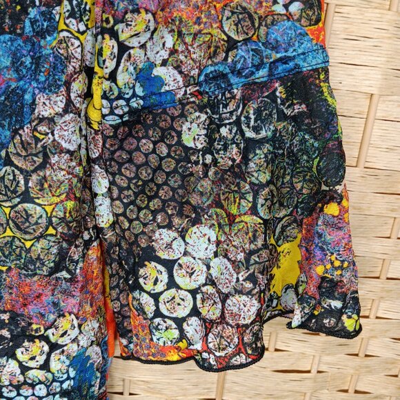 Snoskins Crinkle Ballet Blouse in Beebop Large - Picture 3 of 8